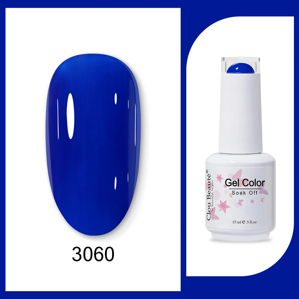 Clou Beaute Neon Gel Polish 15ml – Semi Permanent UV/LED