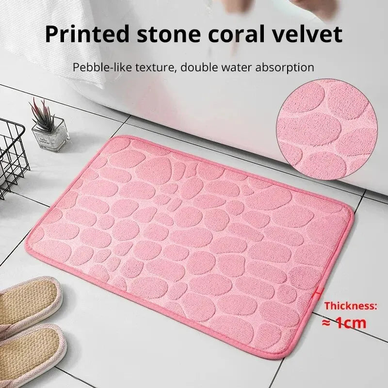 Carpet Mat Cobblestone Floor Mat Home Furnishings