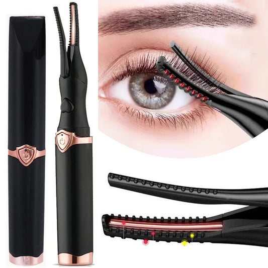 Electric Heated Eyelash Curler – Long-Lasting Curl