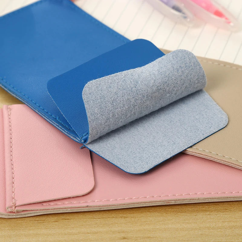 Pen Holder PU Leather Pencil Bags for Clothes Pocket Hospital Business