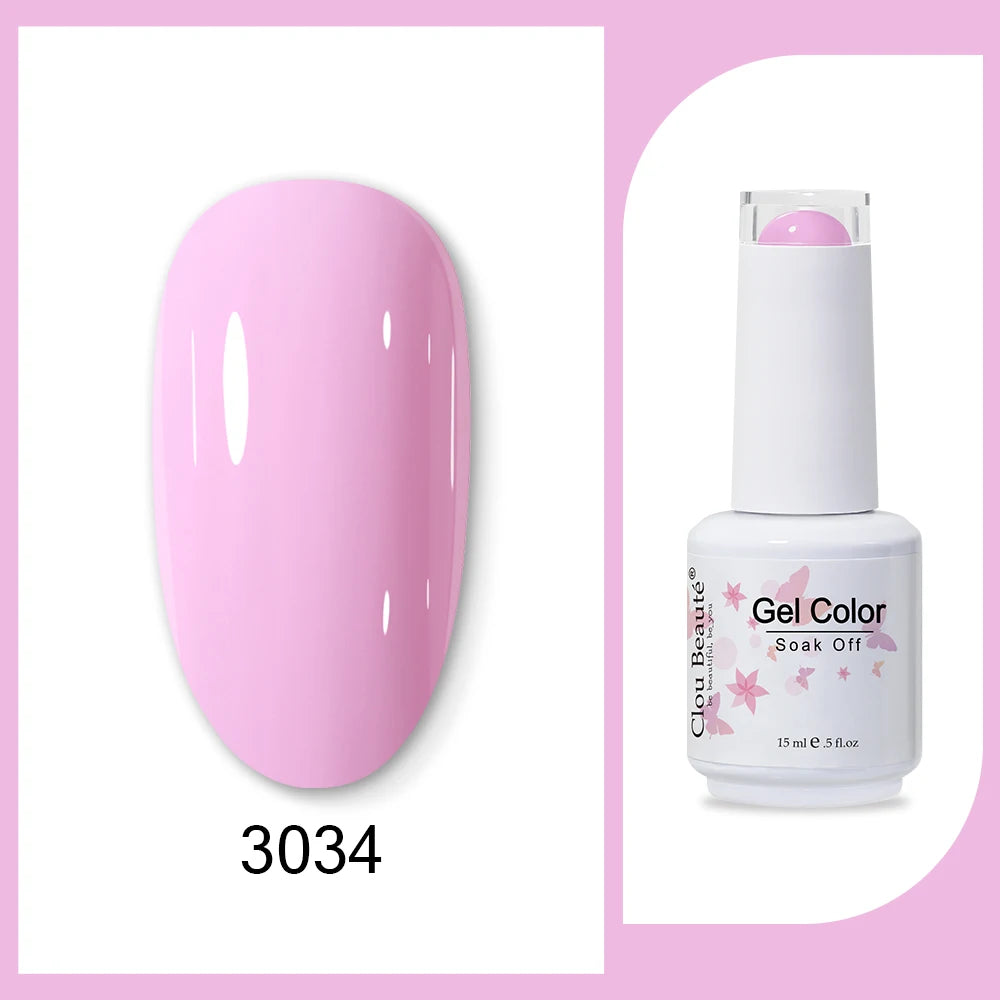 Clou Beaute Neon Gel Polish 15ml – Semi Permanent UV/LED