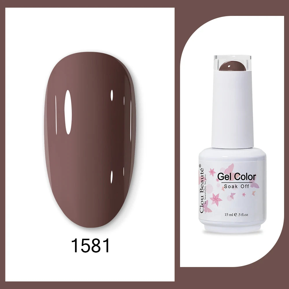 Clou Beaute Neon Gel Polish 15ml – Semi Permanent UV/LED