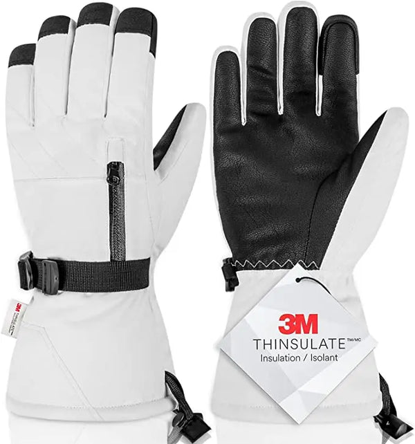 Waterproof Ski & Snowboard Gloves - Touchscreen