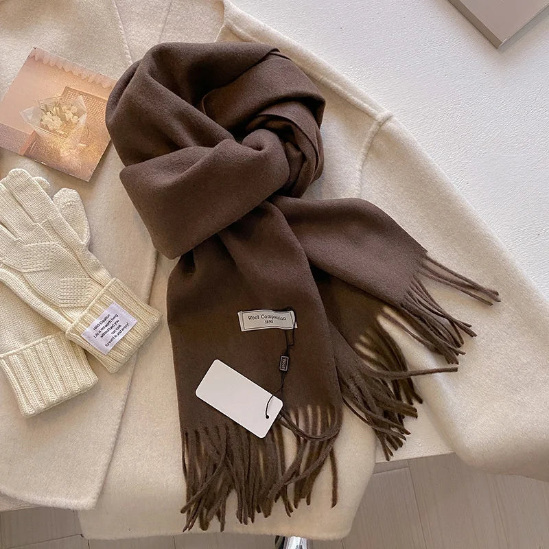 Luxury Wool Cashmere Scarf