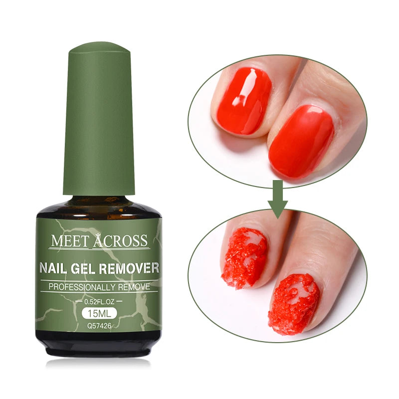 Fast Nail Gel Polish Remover – 15ml Soak Off Magic Cleaner
