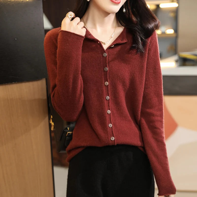 Merino Wool Cashmere Sweater