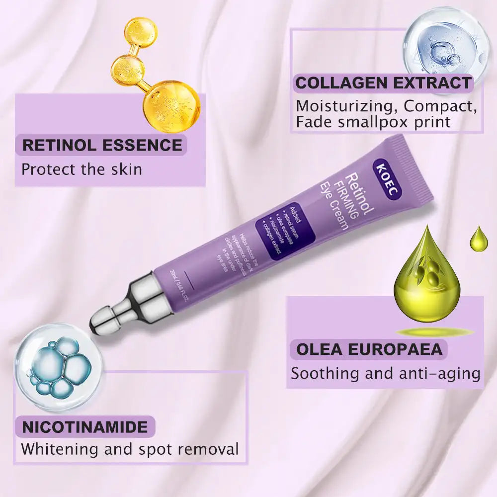 Retinol Firming Eye Cream – Collagen & Niacinamide 20ml