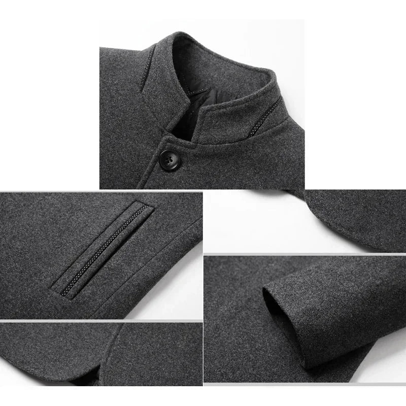 Men’s Wool Business Coat