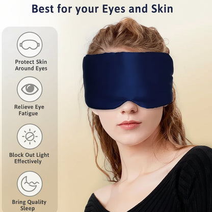 Masque de Sommeil en Soie de Mûrier 100 %