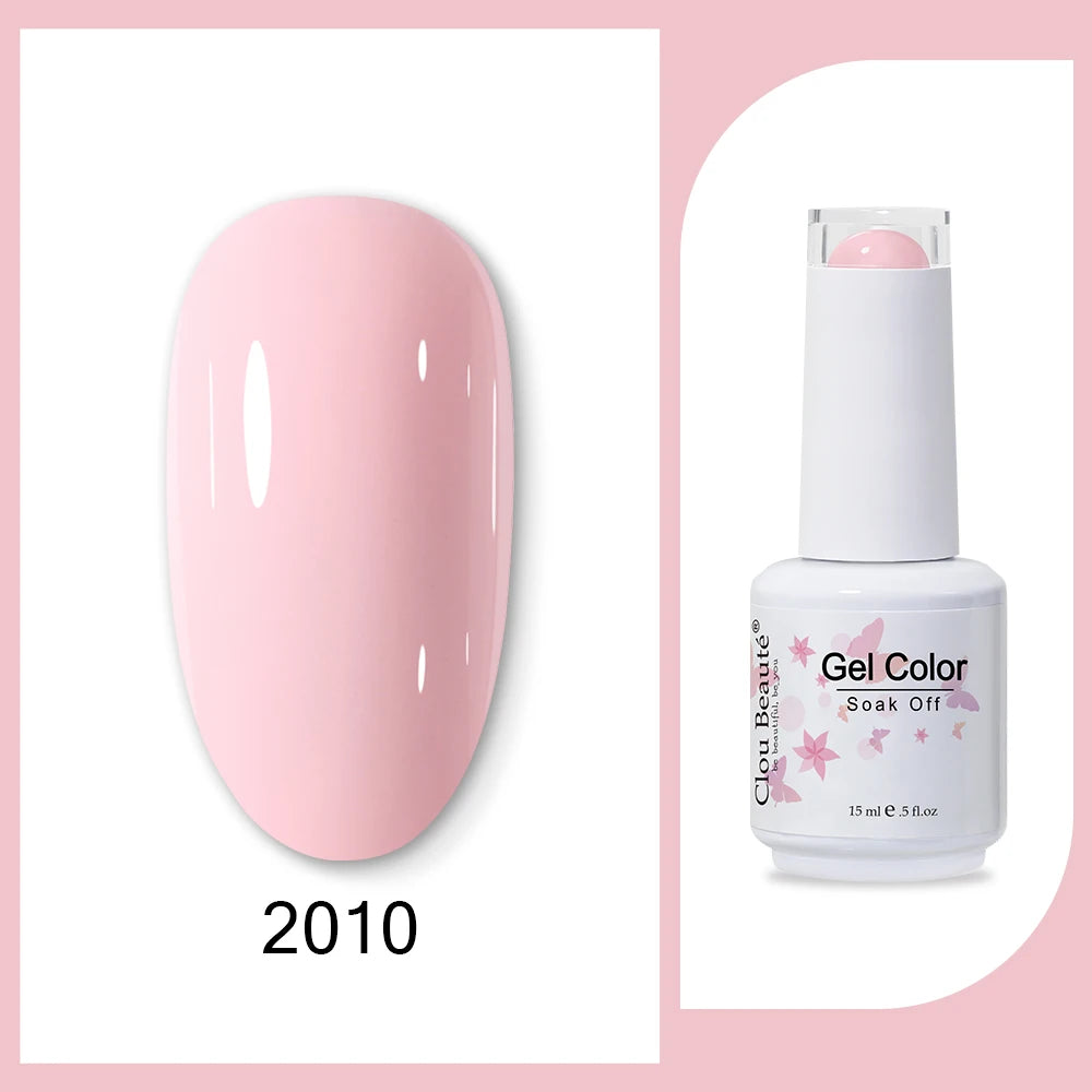 Clou Beaute Neon Gel Polish 15ml – Semi Permanent UV/LED