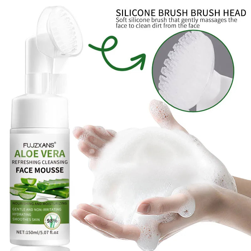 Aloe Vera Cleansing Mousse – 150 ml