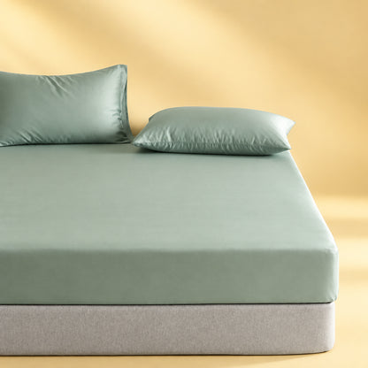 Drap-housse soyeux – Bonnet profond, 10 coloris