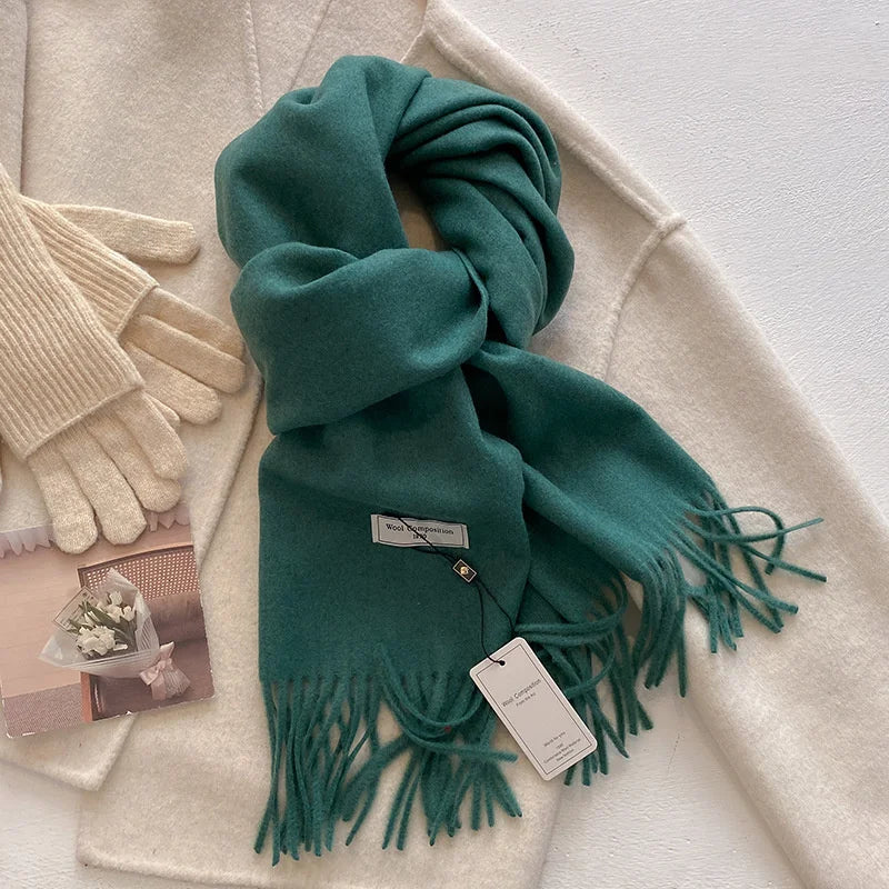 Luxury Wool Cashmere Scarf