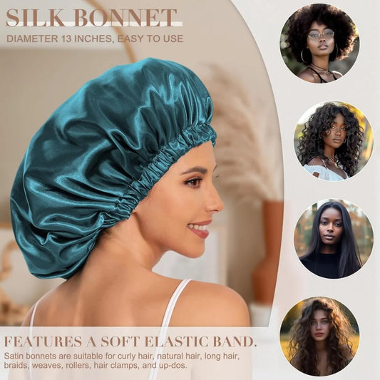 Silk Satin Sleep Bonnet