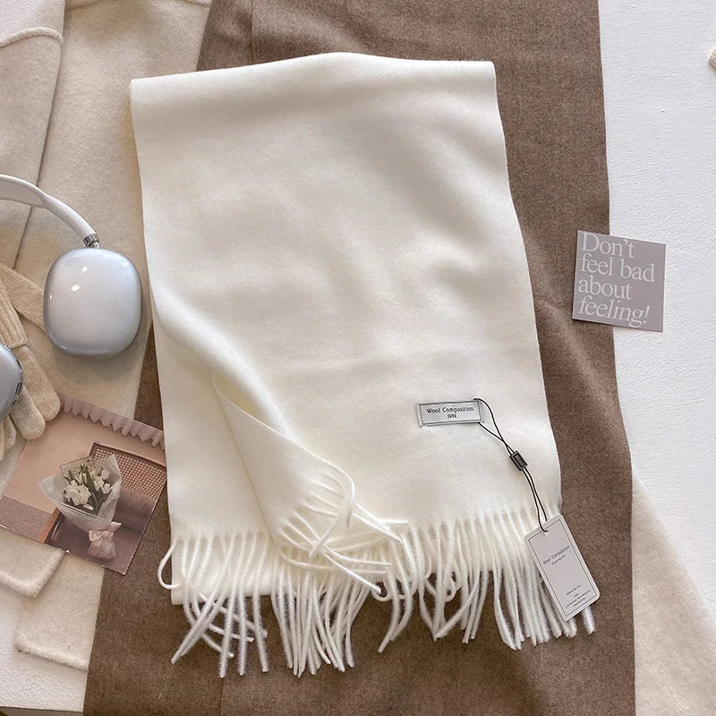 Luxury Wool Cashmere Scarf