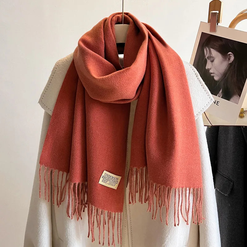 Winter Poncho Shawl Cashmere Scarf for Women RIAZ EXPRESS