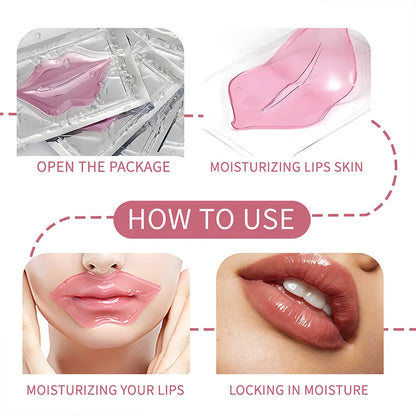 Collagen Hydrating Lip Masks – 20 Pcs