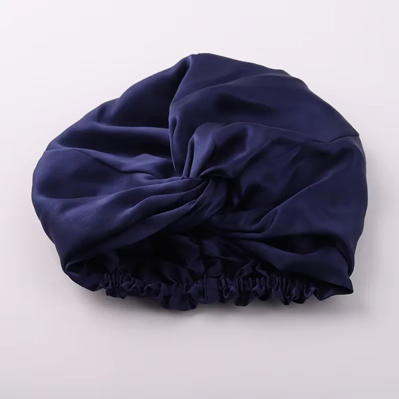 Silk Night Cap 19 Momme – 100% Mulberry Silk