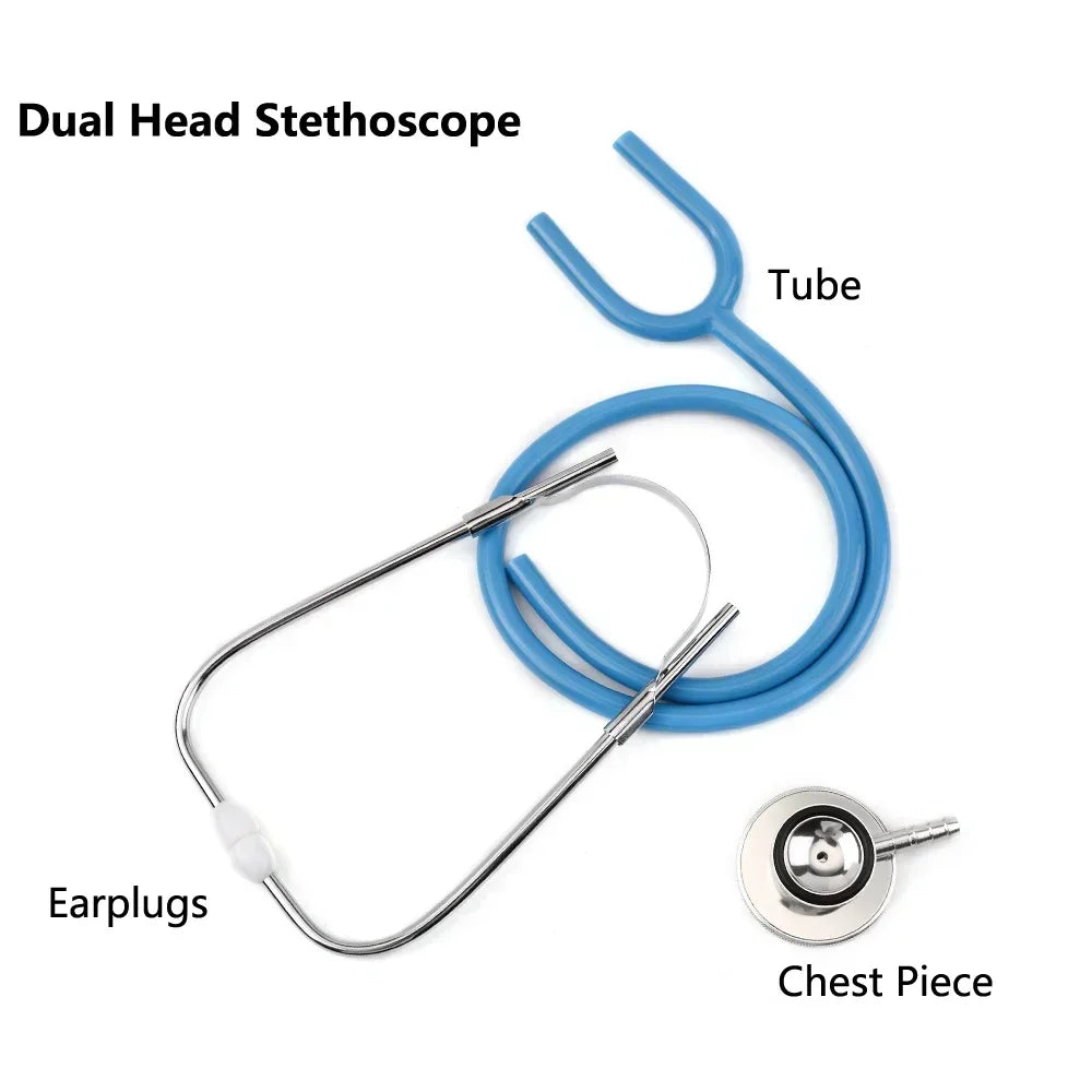 Dual Head Stethoscope Medical Device