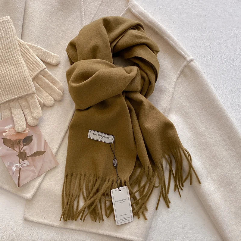 Luxury Wool Cashmere Scarf