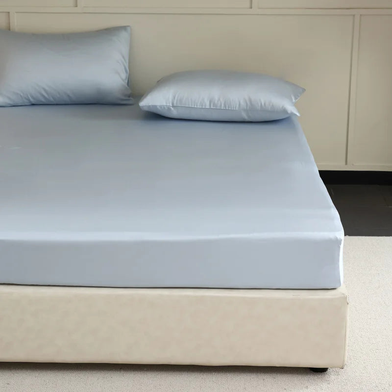 Drap-housse soyeux – Bonnet profond, 10 coloris