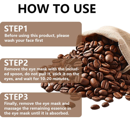 Patchs yeux éclat à la caféine et niacinamide, 60 pièces – vue 6
