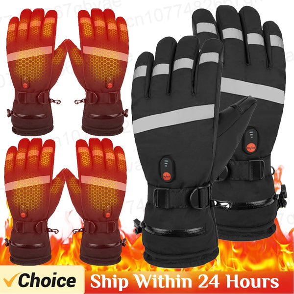 USB Heated Gloves – Rechargeable & Touchscreen Compatible