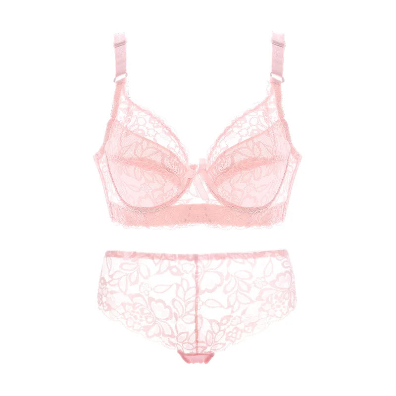Lace Push-Up Plus Size Lingerie Set
