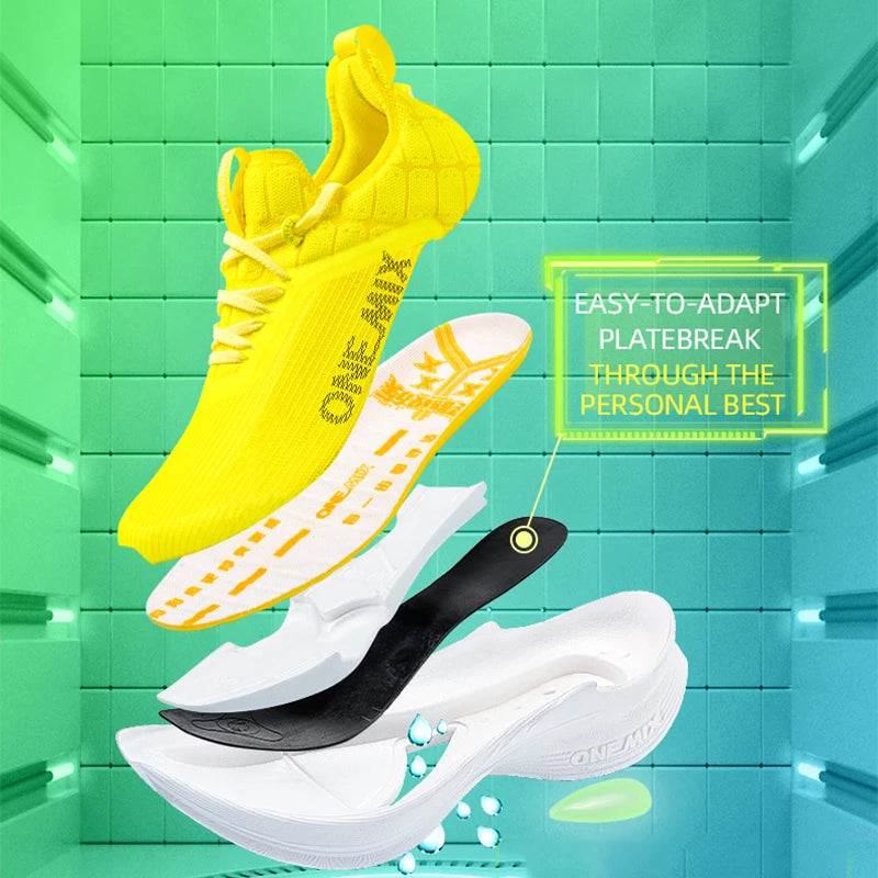 ONEMIX Carbon Plate Marathon Running Shoes – Ultra-Light Racing Sneakers