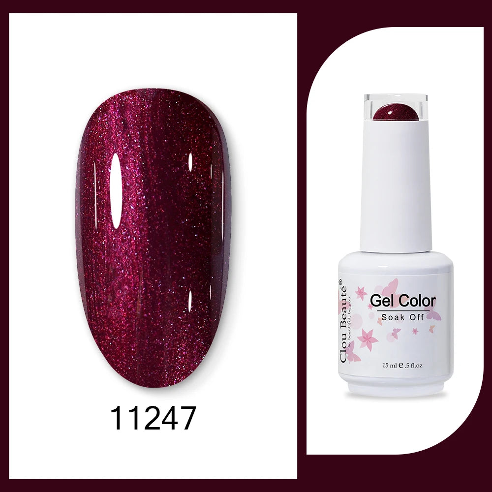 Clou Beaute Neon Gel Polish 15ml – Semi Permanent UV/LED