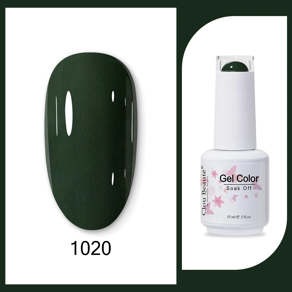 Clou Beaute Neon Gel Polish 15ml – Semi Permanent UV/LED