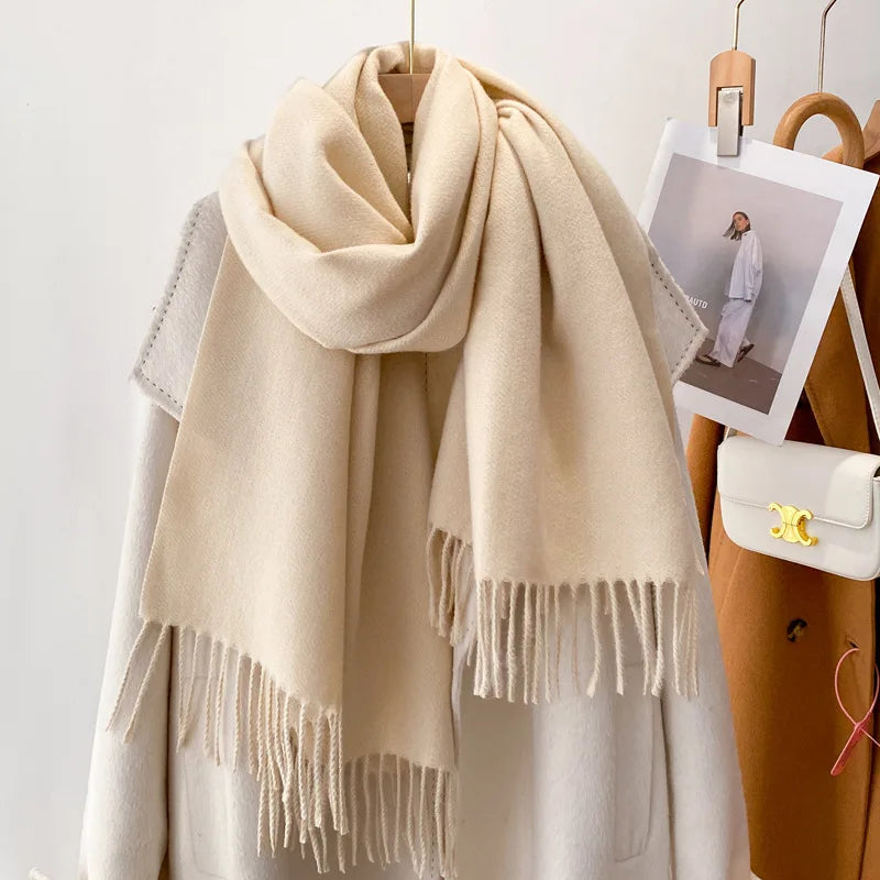 Winter Poncho Shawl Cashmere Scarf for Women RIAZ EXPRESS