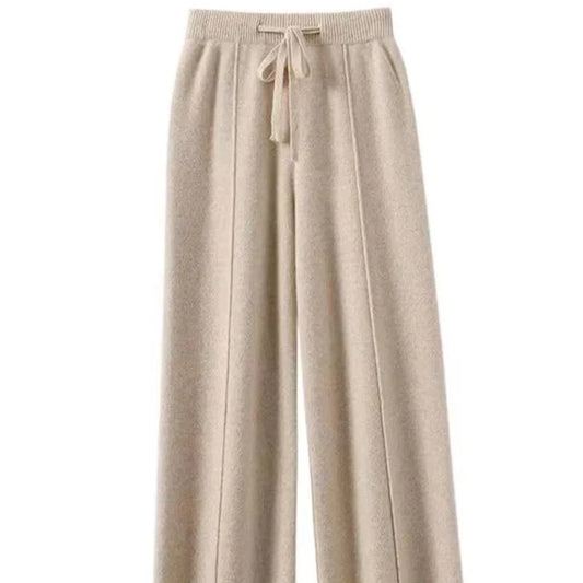 LTYQIN Wool Wide Leg Pants