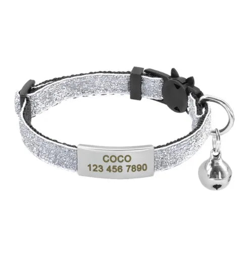 Stylish Nylon Pet ID Collars