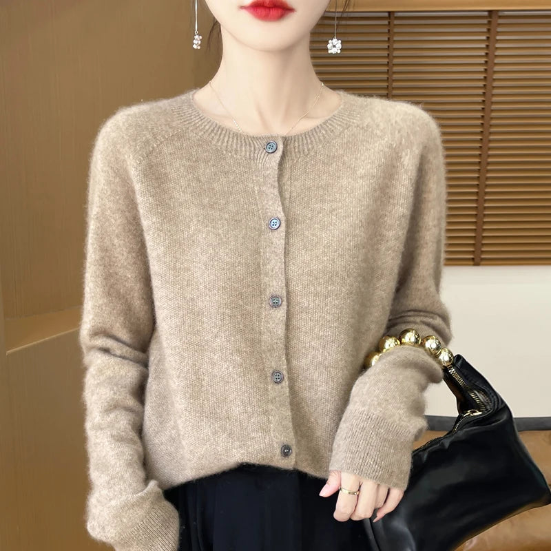 Women’s Merino Wool Cardigan
