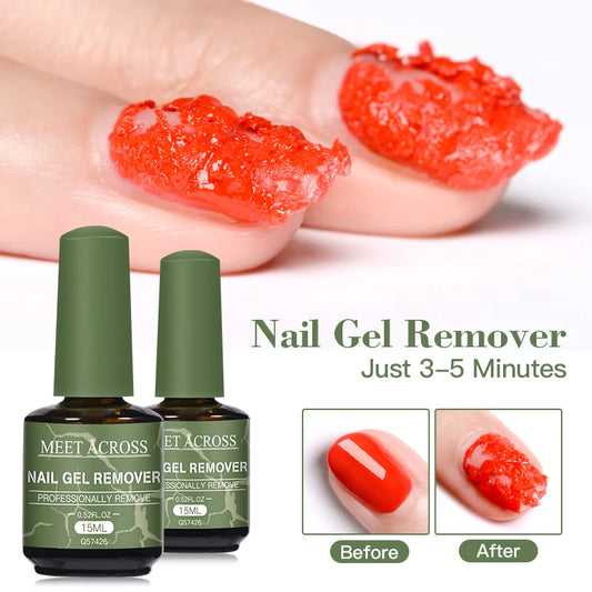 Fast Nail Gel Polish Remover – 15ml Soak Off Magic Cleaner