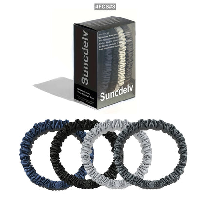 Mulberry Silk Scrunchies Set