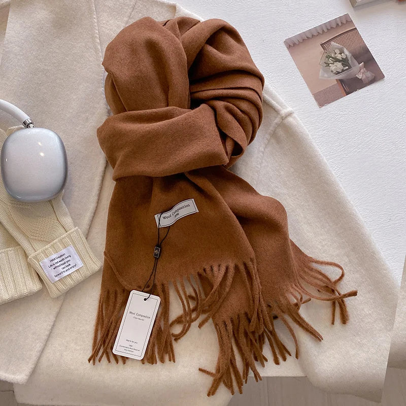 Luxury Wool Cashmere Scarf