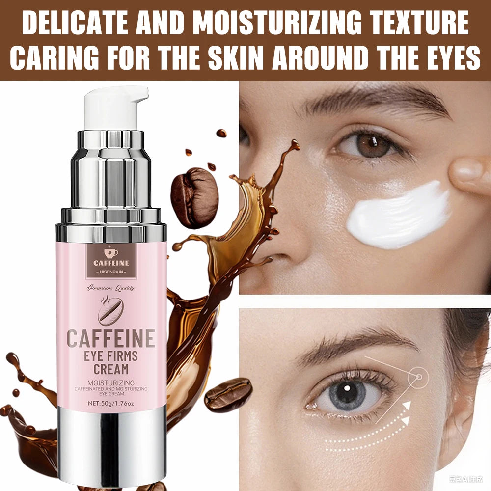 Crème contour des yeux à la caféine, flacon pompe 50 g – vue 3