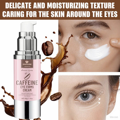 Crème contour des yeux à la caféine, flacon pompe 50 g – vue 3