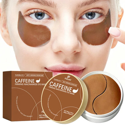 Patchs yeux éclat à la caféine et niacinamide, 60 pièces – vue 3