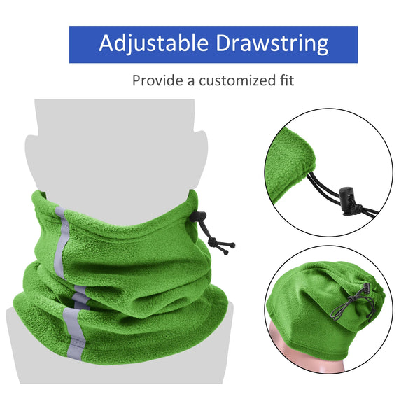 Adjustable Neck Gaiter for Skiing & Hiking