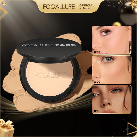 FOCALLURE 9 Colors Powder Waterproof Long-lasting Full Coverage Face