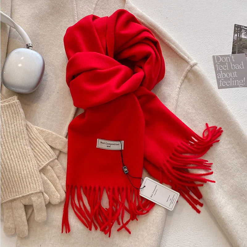 Luxury Wool Cashmere Scarf