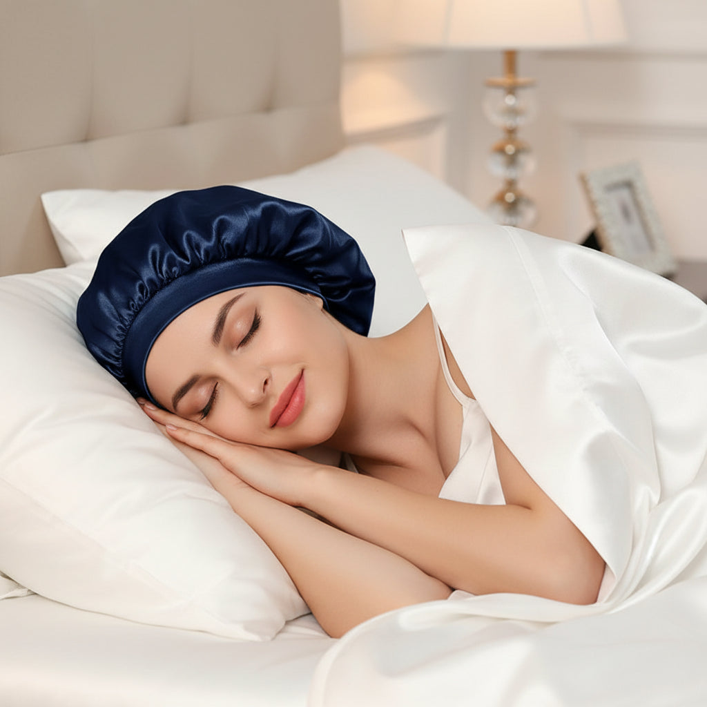 Birdtree 100% Silk Bonnet 60cm