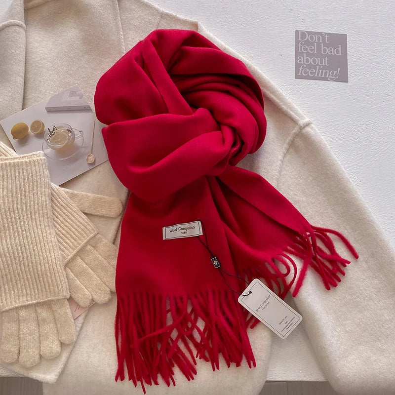Luxury Wool Cashmere Scarf