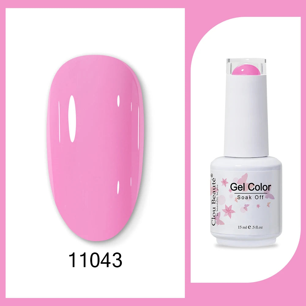 Clou Beaute Neon Gel Polish 15ml – Semi Permanent UV/LED