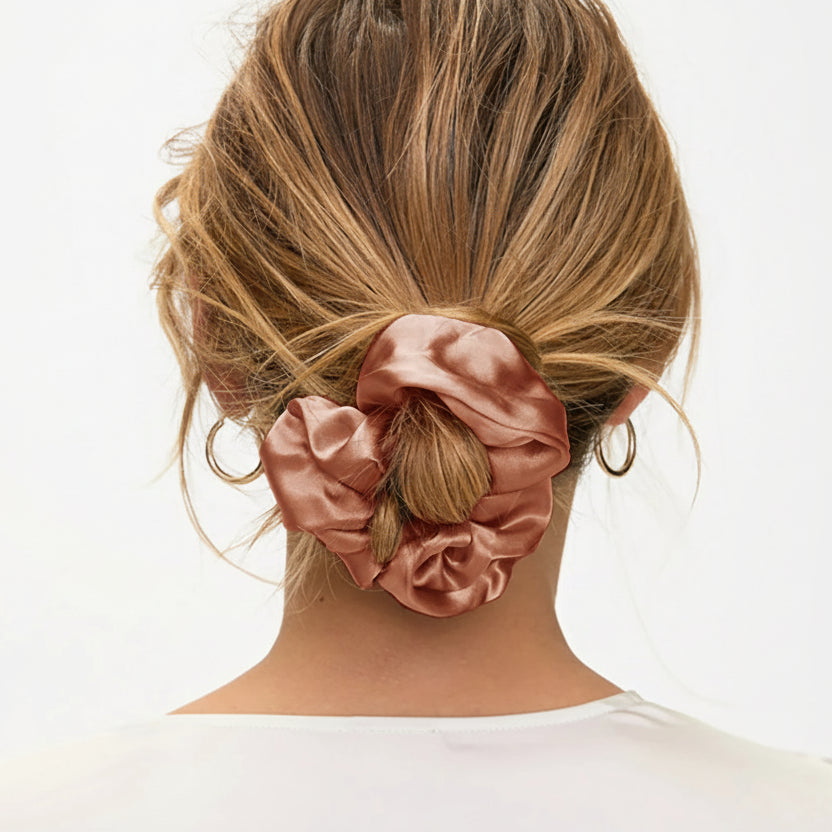 Silk Scrunchies – Gentle Hair Care