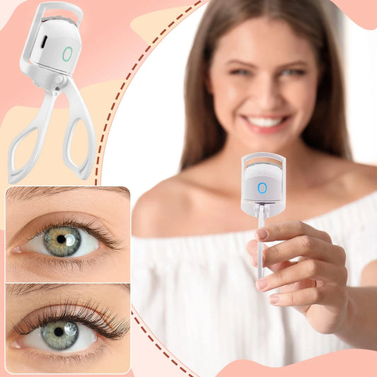 Heated Eyelash Curler – Long-Lasting Lift & Curl for Lashes