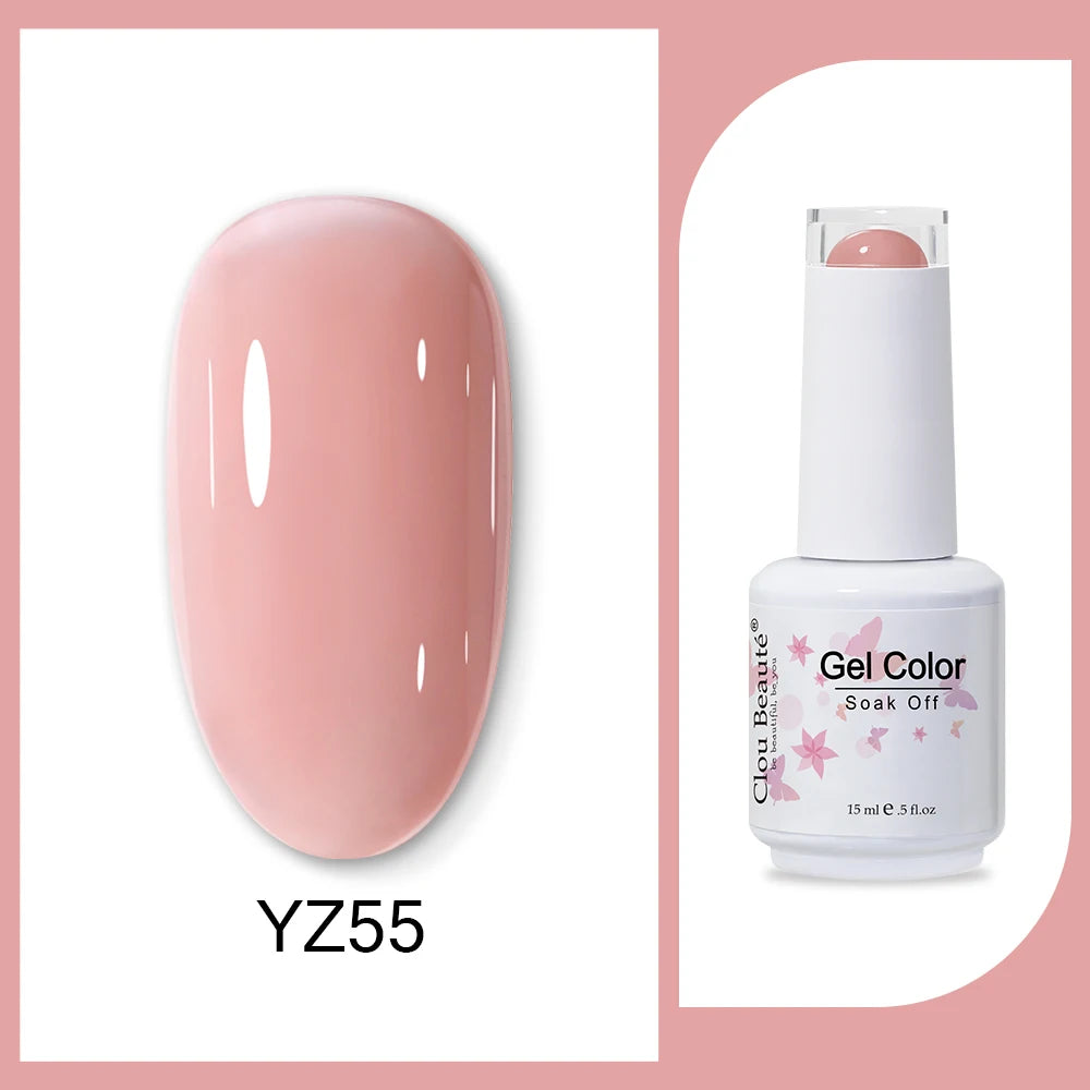 Clou Beaute Neon Gel Polish 15ml – Semi Permanent UV/LED